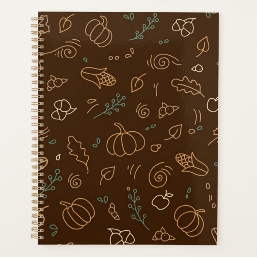 Herbstmuster Planer (Vorderseite)