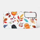 Herbstmuster Samsung Galaxy Hülle (Rückseite (Horizontal))