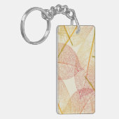 Herbstmuster Schlüsselanhänger (Vorderseite links)