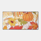 Herbstmuster Schreibtischunterlage (Vorderseite)