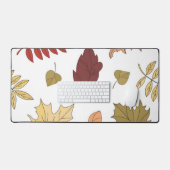 Herbstmuster Schreibtischunterlage (Tastatur & Maus)