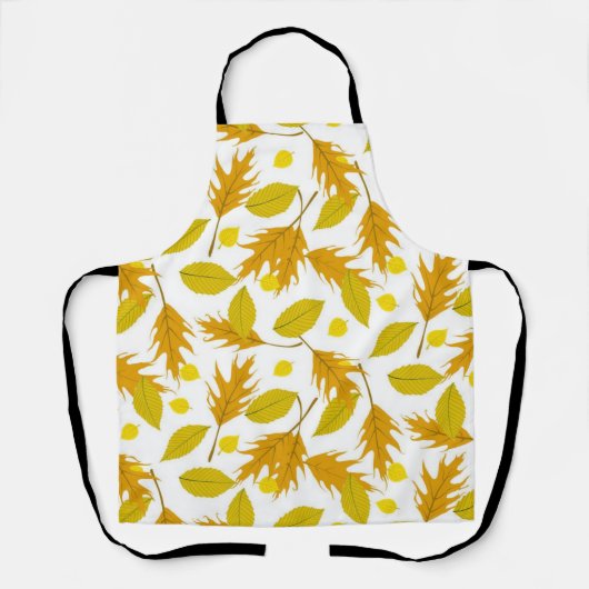 Herbstmuster Schürze (Vorderseite)