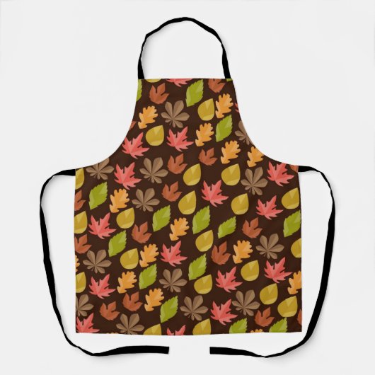 Herbstmuster Schürze (Vorderseite)