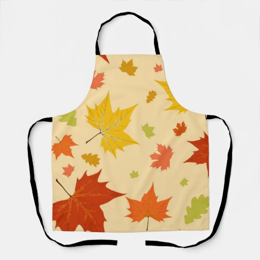 Herbstmuster Schürze (Vorderseite)