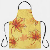 Herbstmuster Schürze (Vorderseite)