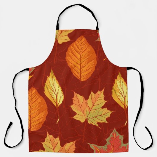 Herbstmuster Schürze (Vorderseite)