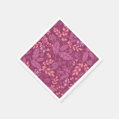 Herbstmuster Serviette (Ecke)