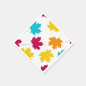 Herbstmuster Serviette (Ecke)