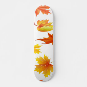 Herbstmuster Skateboard
