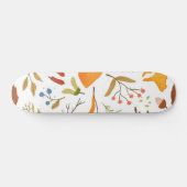 Herbstmuster Skateboard (Horizontal)