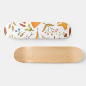 Herbstmuster Skateboard (Horizontal)