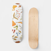 Herbstmuster Skateboard (Vorderseite)