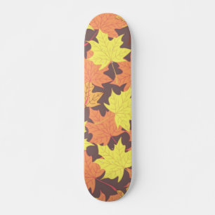 Herbstmuster Skateboard