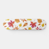 Herbstmuster Skateboard (Horizontal)