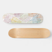 Herbstmuster Skateboard (Horizontal)