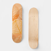 Herbstmuster Skateboard (Vorderseite)