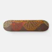Herbstmuster Skateboard (Horizontal)