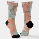 Herbstmuster Socken (Gewinkelt)