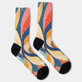 Herbstmuster Socken (Rechts)