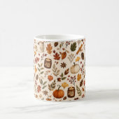Herbstmuster-Tasse Kaffeetasse (Mittel)