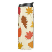 Herbstmuster Thermosbecher (Nach links gedreht)