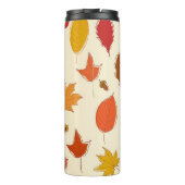 Herbstmuster Thermosbecher (Rückseite)