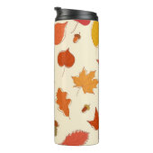 Herbstmuster Thermosbecher (Nach rechts gedreht)