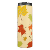Herbstmuster Thermosbecher (Rückseite)
