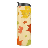 Herbstmuster Thermosbecher (Nach rechts gedreht)