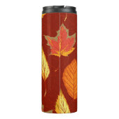 Herbstmuster Thermosbecher (Rückseite)