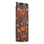 Herbstmuster Thermosbecher (Nach rechts gedreht)