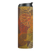 Herbstmuster Thermosbecher (Nach links gedreht)
