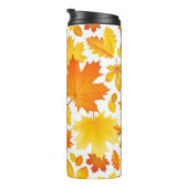 Herbstmuster Thermosbecher (Nach rechts gedreht)