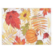 Herbstmuster Tischdecke (Vorderseite (Horizontal))