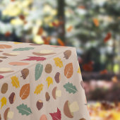 Herbstmuster Tischdecke