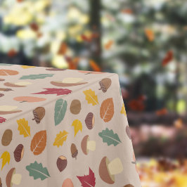 Herbstmuster Tischdecke