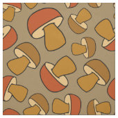 Herbstmuster von Porcino Mushroom Stoff (Muster)