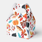 Herbstmuster Vorzugsfelder Geschenkschachtel (Vorderseite)