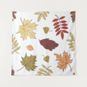 Herbstmuster Wandteppich (Vorderseite (Horizontal))