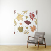 Herbstmuster Wandteppich (Beispiel (Horizontal))