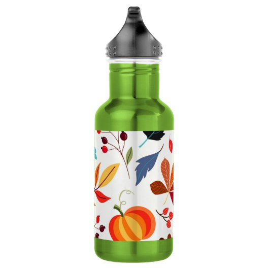 Herbstmuster Wasserflasche (Rechts)