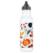 Herbstmuster Wasserflasche Edelstahlflasche (Rechts)