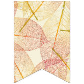 Herbstmuster Wimpelkette (Erste Fahne)