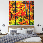 Herbstnachmittag #2 - Leinwand zum Malen (Insitu (Schlafzimmer))