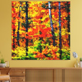 Herbstnachmittag #2 - Leinwand zum Malen (Insitu (Wohnzimmer))