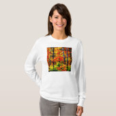Herbstnachmittag #2 - T - Shirt Malerei (Vorne ganz)