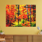 Herbstnachmittag - Gemälde Leinwand (Insitu (Wohnzimmer))