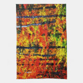 Herbstnachmittag - Malerei Art Küchen Handtuch (Vertikal)
