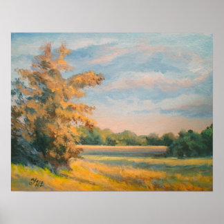 Herbstnachmittag. Poster