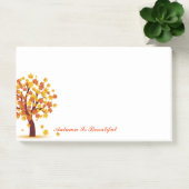 Herbstnachrichten Herbst ist schön Post-it Klebezettel (Büro)